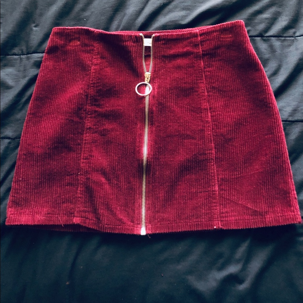 Corduroy Skirt